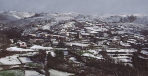 Neve em Abril em Fafe